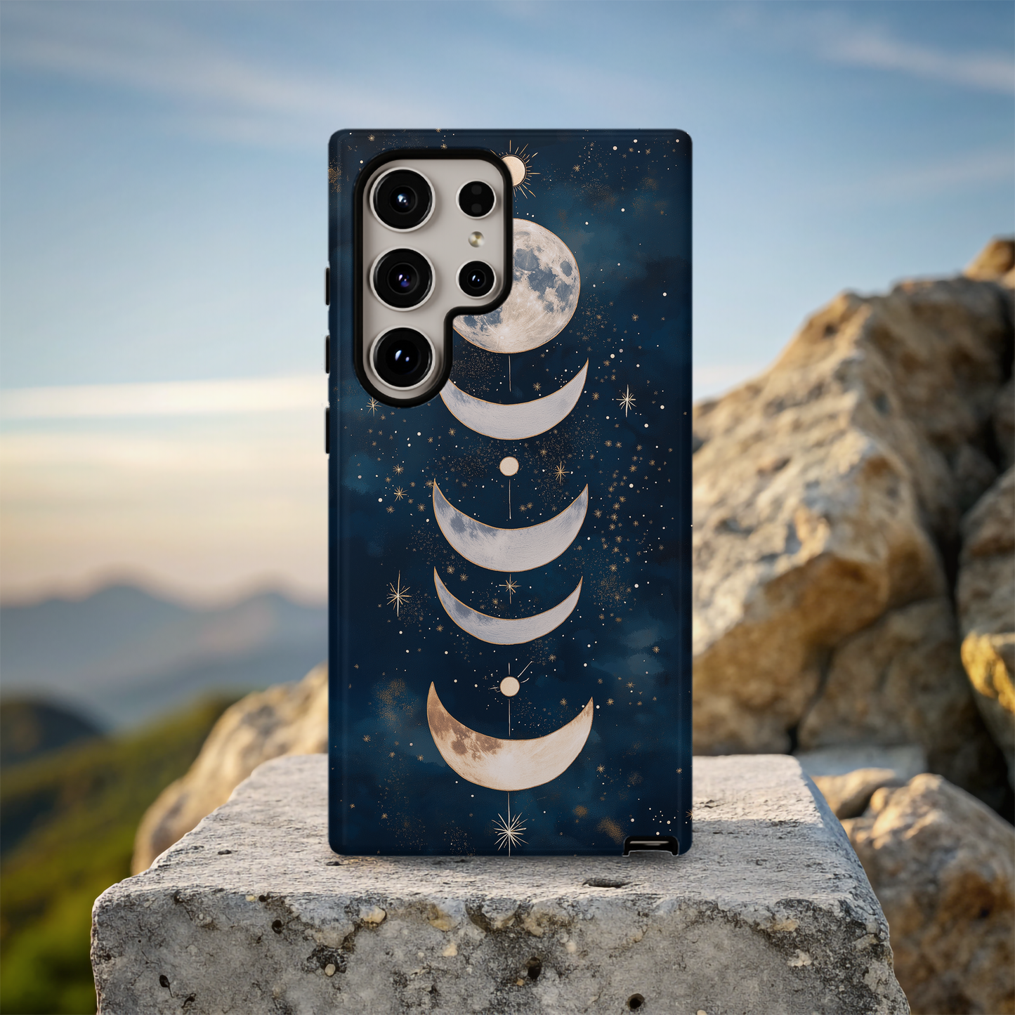 Moon Phases Phone Case – Lunar Beauty with Everyday Protection