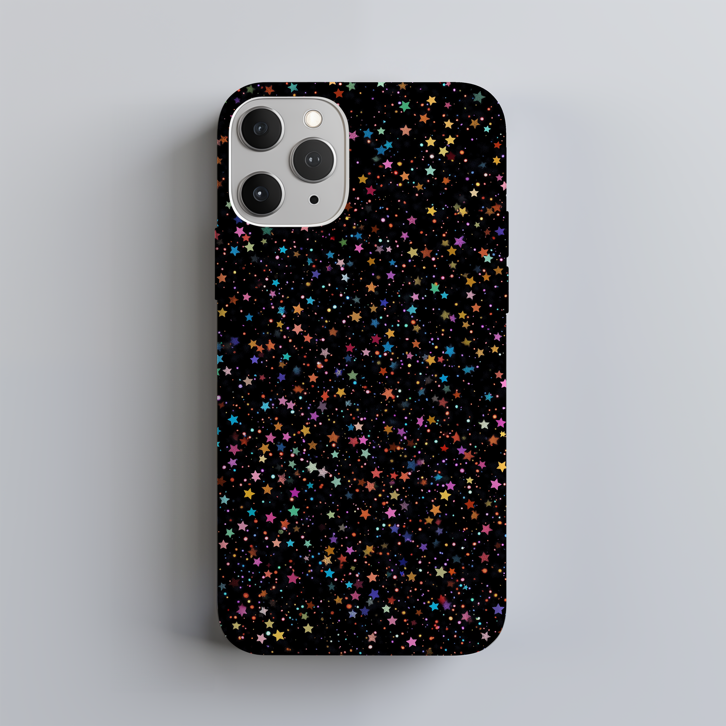 Holographic Stars Phone Case – Cosmic Shine with Everyday Protection