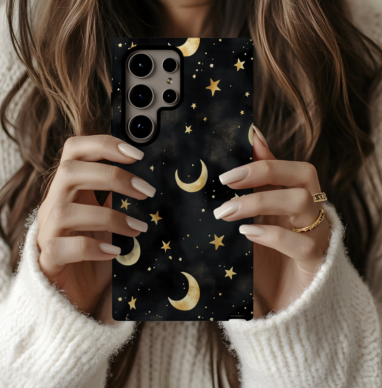 Starry Night Phone Case – Celestial Beauty with Everyday Protection