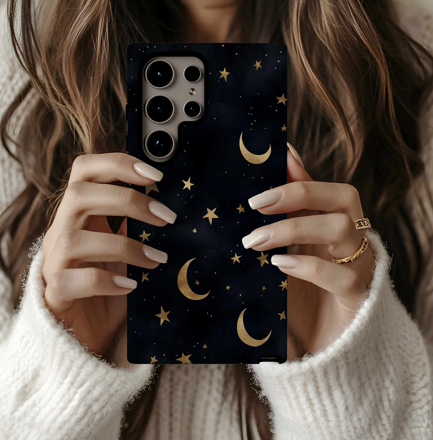 Starry Night Phone Case – Celestial Beauty with Everyday Protection