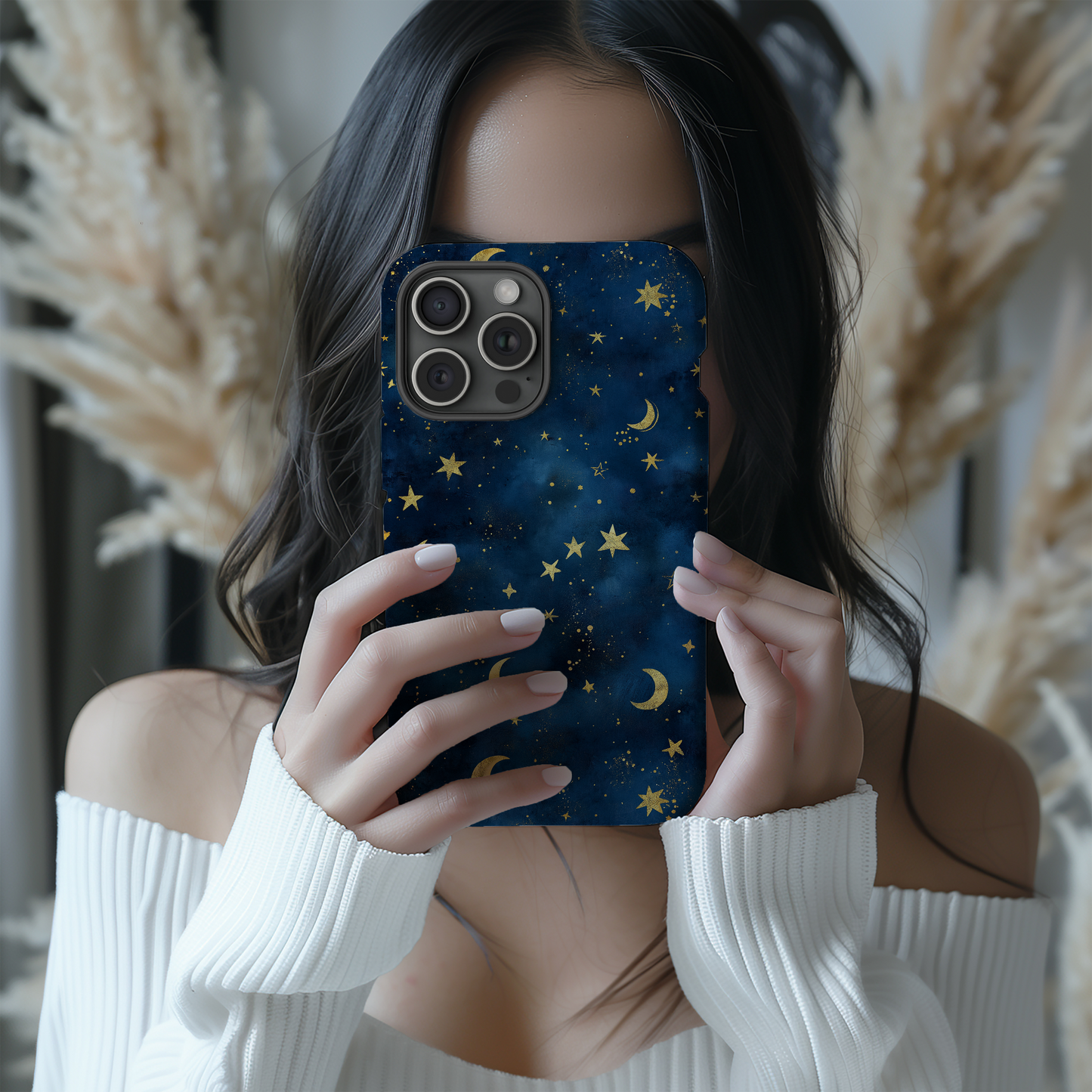 Starry Night Phone Case – Celestial Beauty with Everyday Protection