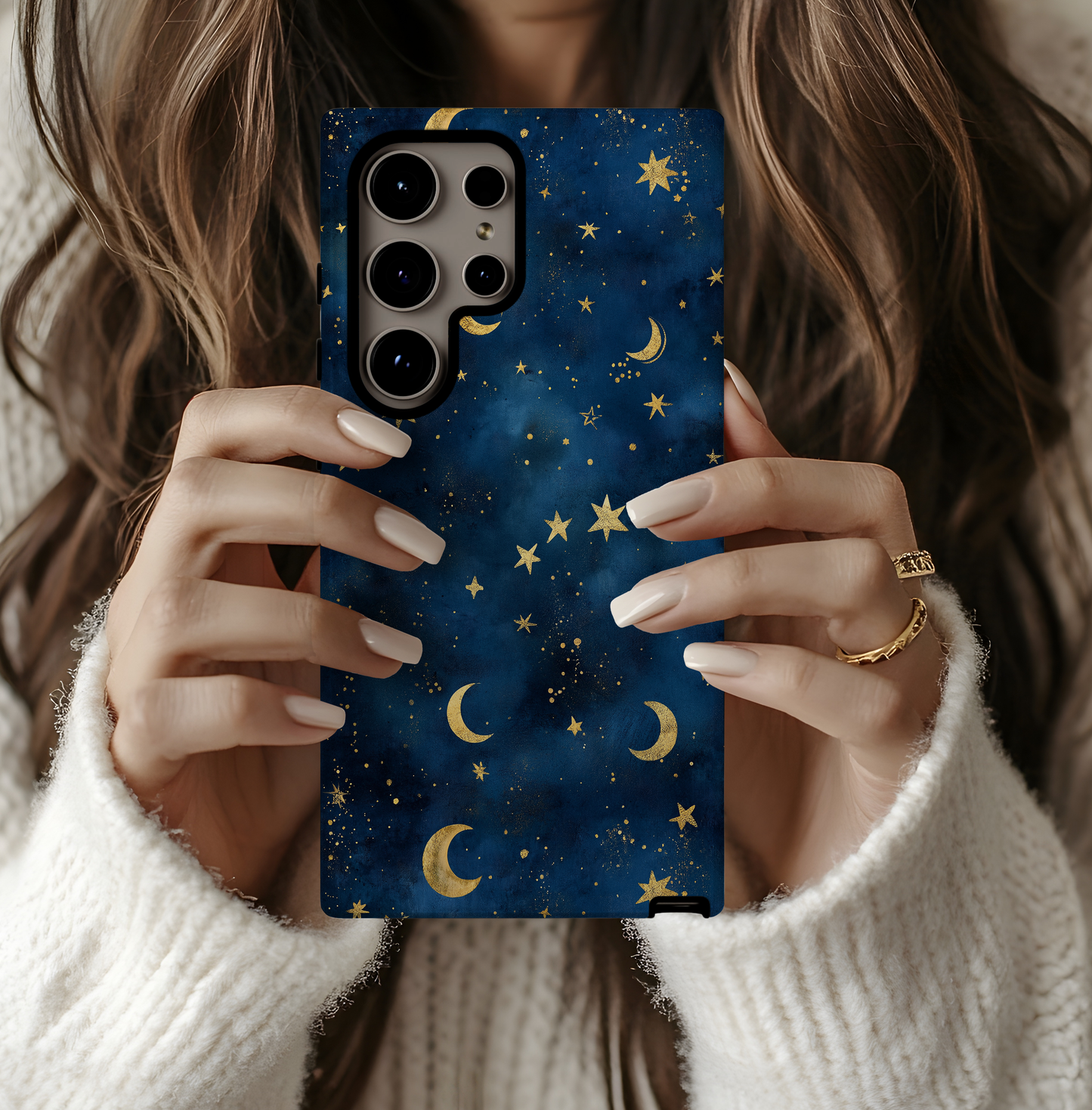 Starry Night Phone Case – Celestial Beauty with Everyday Protection