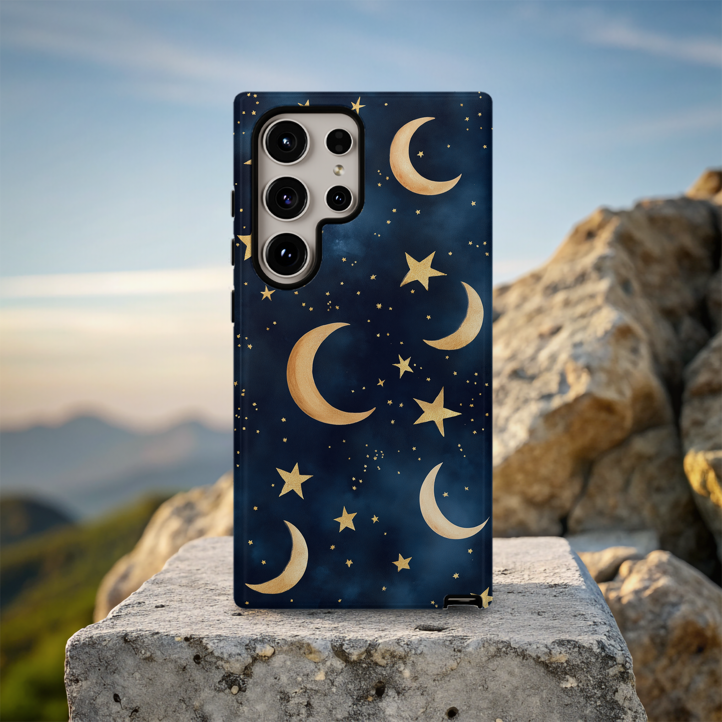 Starry Night Phone Case – Celestial Beauty with Everyday Protection