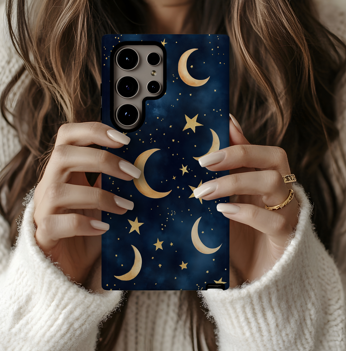 Starry Night Phone Case – Celestial Beauty with Everyday Protection