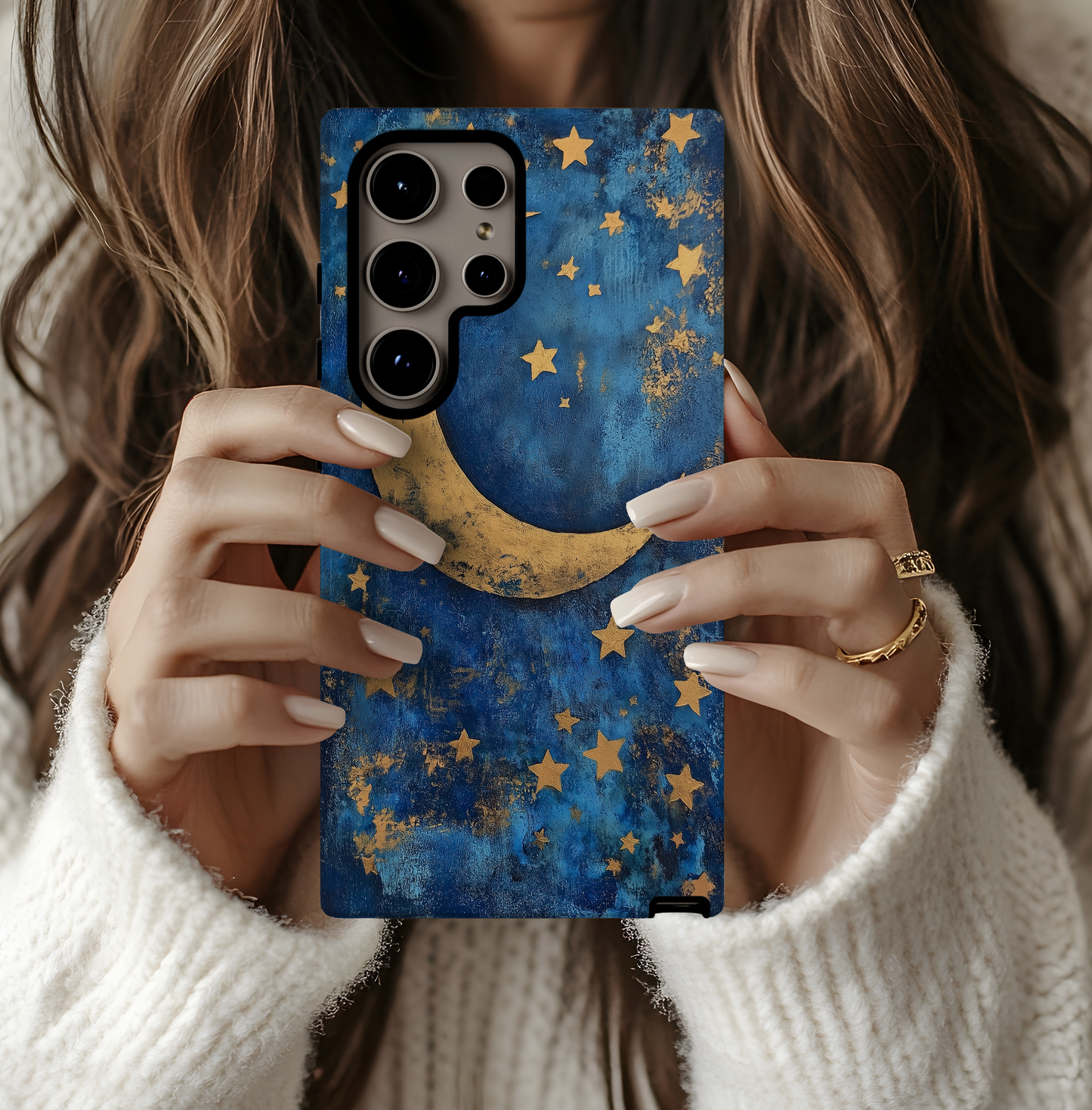 Starry Night Phone Case – Celestial Beauty with Everyday Protection