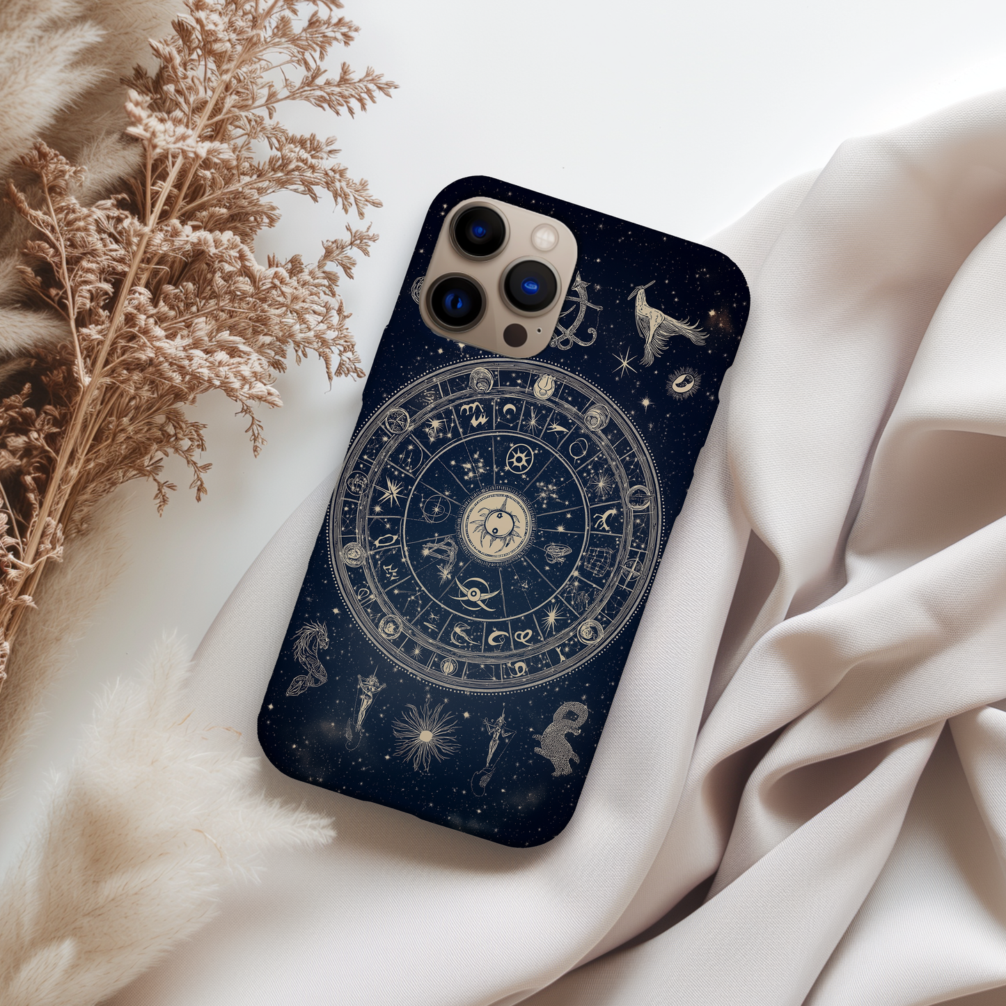 Celestial Zodiac Phone Case – Mystical Astrology with Everyday Protection