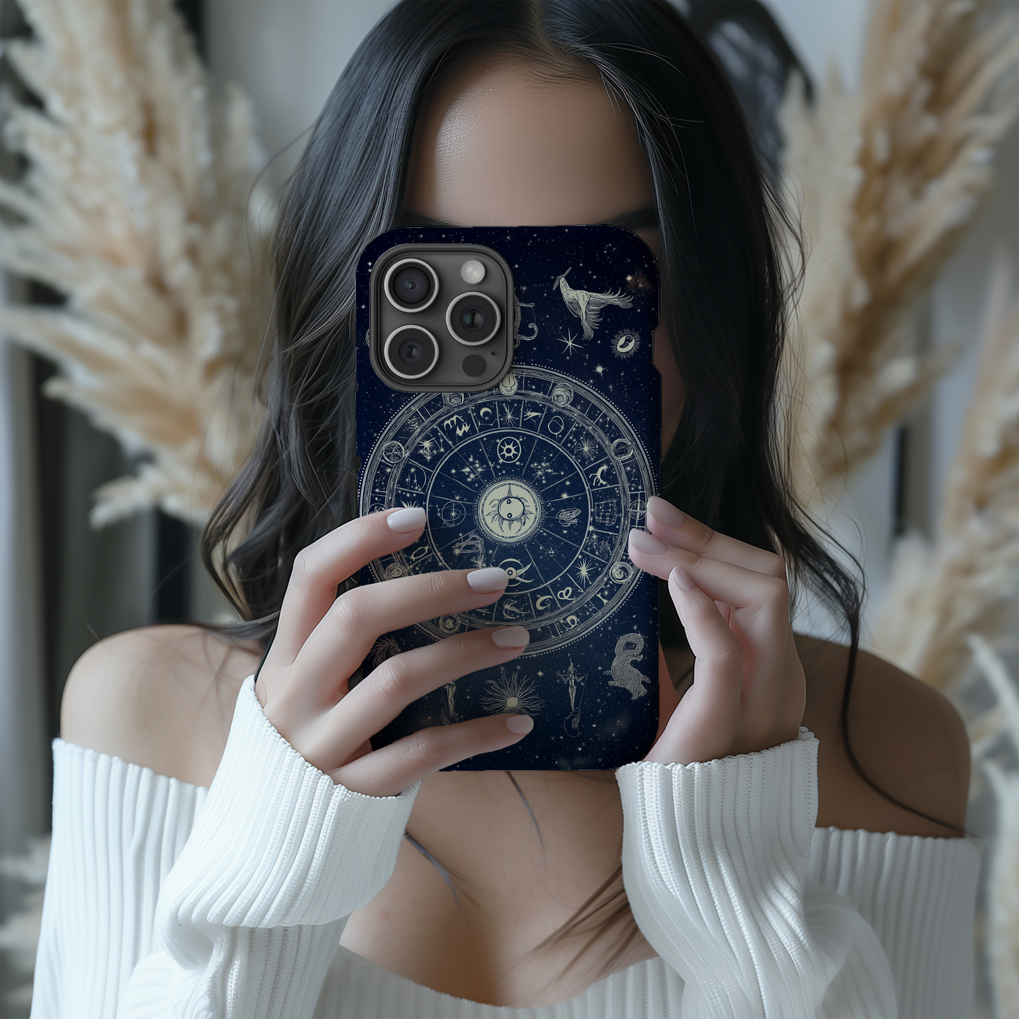 Celestial Zodiac Phone Case – Mystical Astrology with Everyday Protection