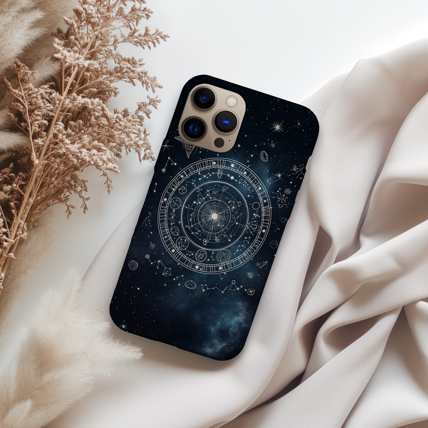 Celestial Zodiac Phone Case – Mystical Astrology with Everyday Protection