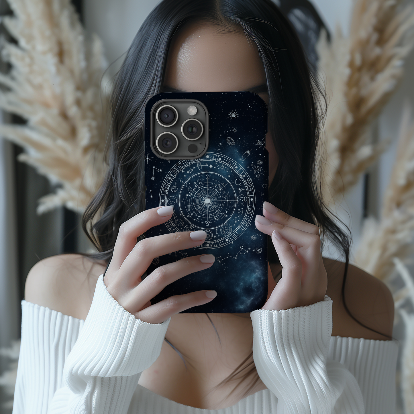Celestial Zodiac Phone Case – Mystical Astrology with Everyday Protection