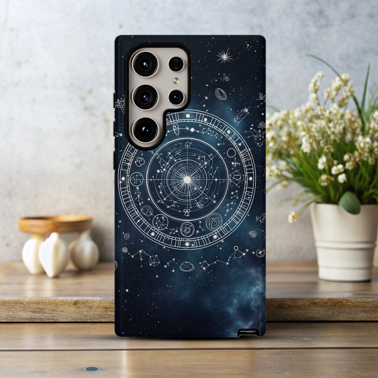 Celestial Zodiac Phone Case – Mystical Astrology with Everyday Protection