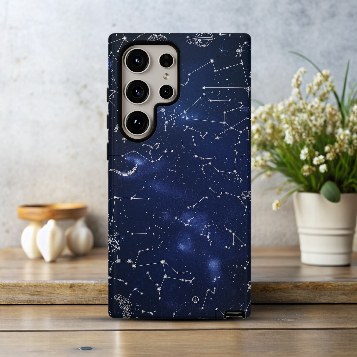 Celestial Zodiac Phone Case – Mystical Astrology with Everyday Protection