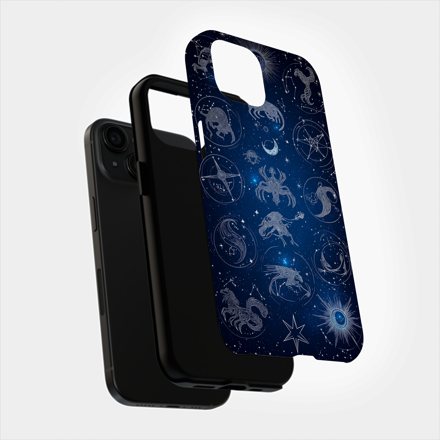 Celestial Zodiac Phone Case – Mystical Astrology with Everyday Protection