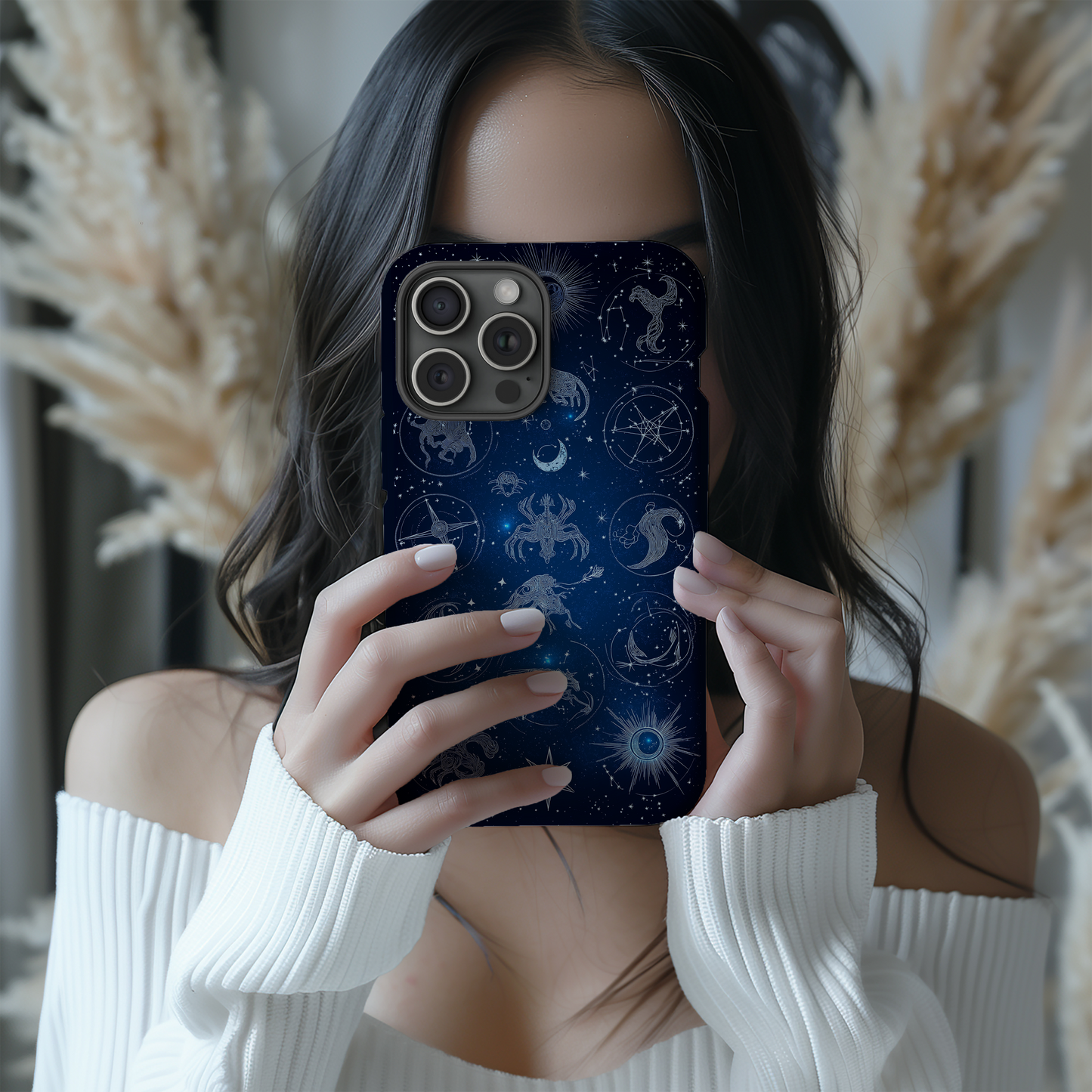 Celestial Zodiac Phone Case – Mystical Astrology with Everyday Protection