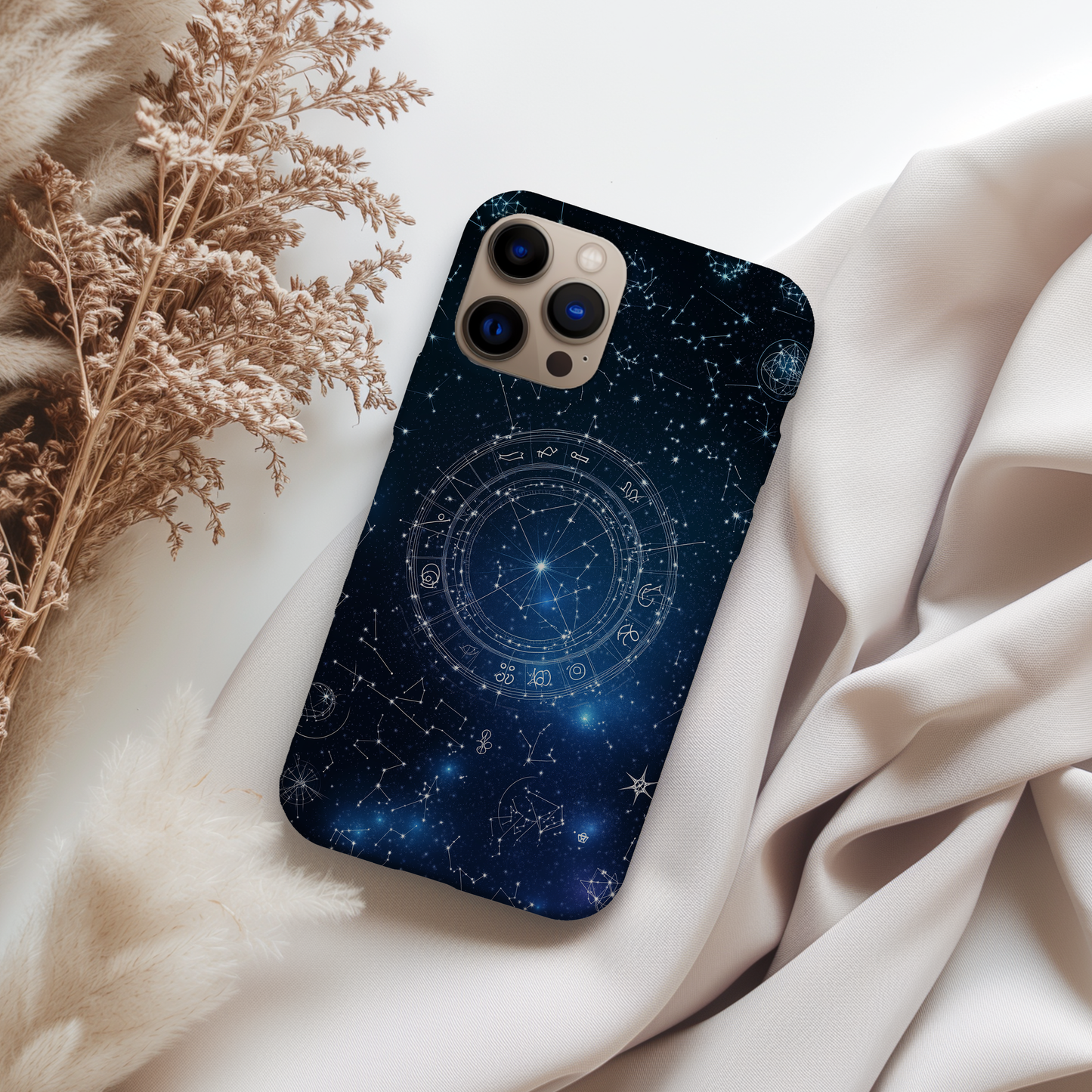 Celestial Zodiac Phone Case – Mystical Astrology with Everyday Protection