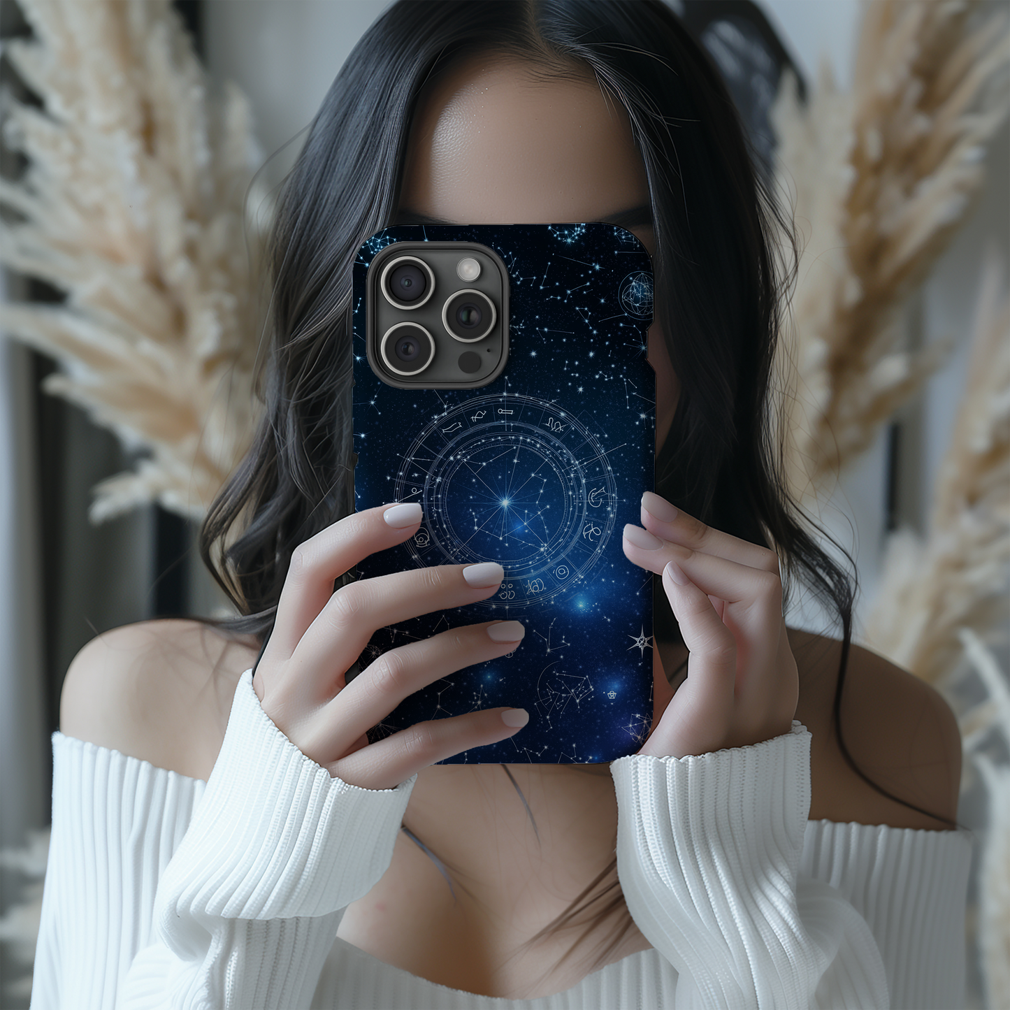 Celestial Zodiac Phone Case – Mystical Astrology with Everyday Protection