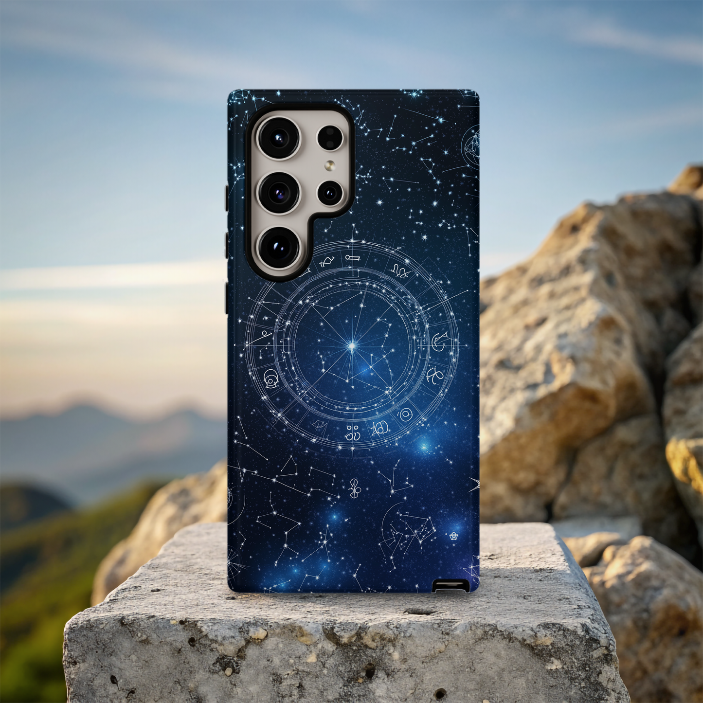 Celestial Zodiac Phone Case – Mystical Astrology with Everyday Protection