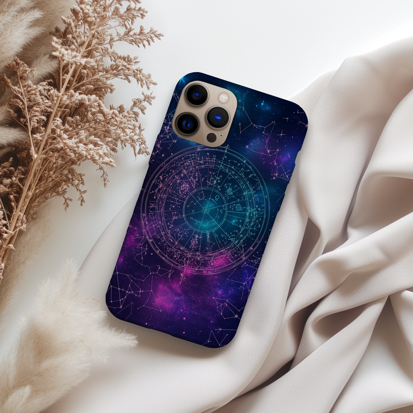 Celestial Zodiac Phone Case – Mystical Astrology with Everyday Protection