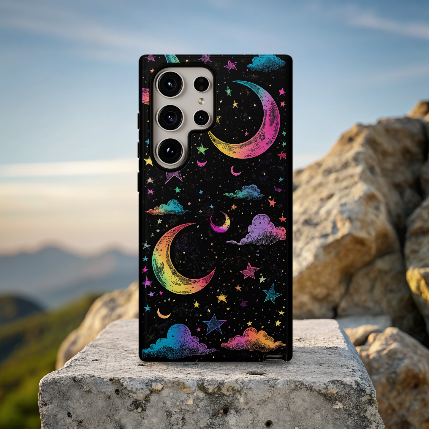 Dream Celestial Phone Case – Ethereal Night Skies with Everyday Protection