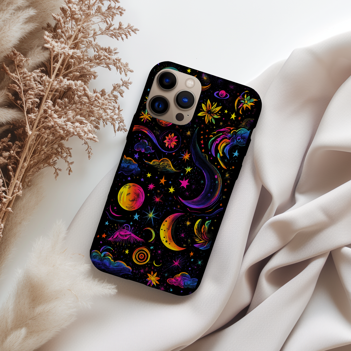 Dream Celestial Phone Case – Ethereal Night Skies with Everyday Protection