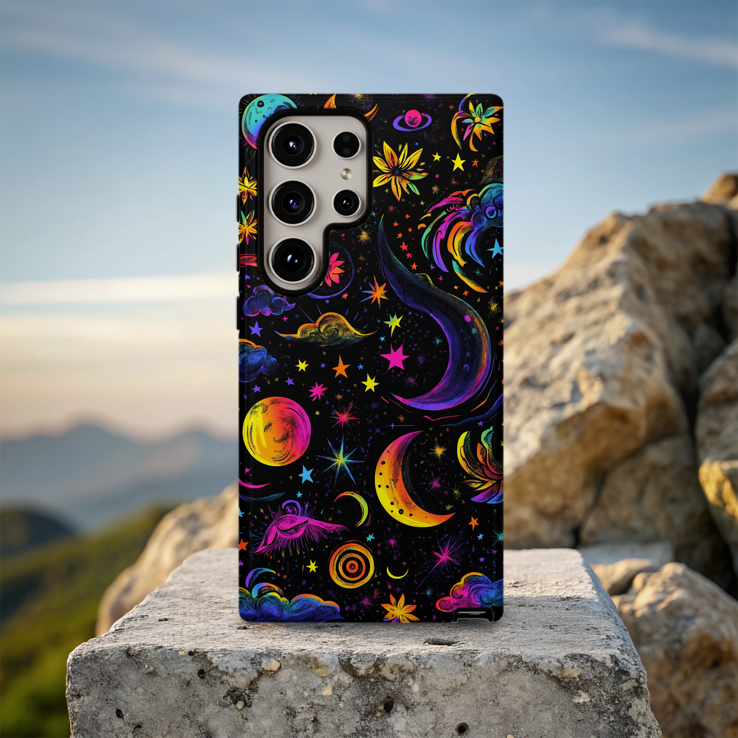 Dream Celestial Phone Case – Ethereal Night Skies with Everyday Protection