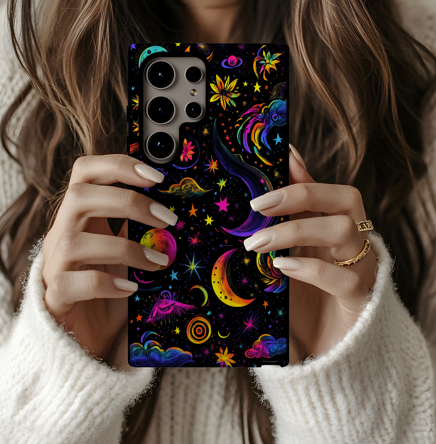 Dream Celestial Phone Case – Ethereal Night Skies with Everyday Protection
