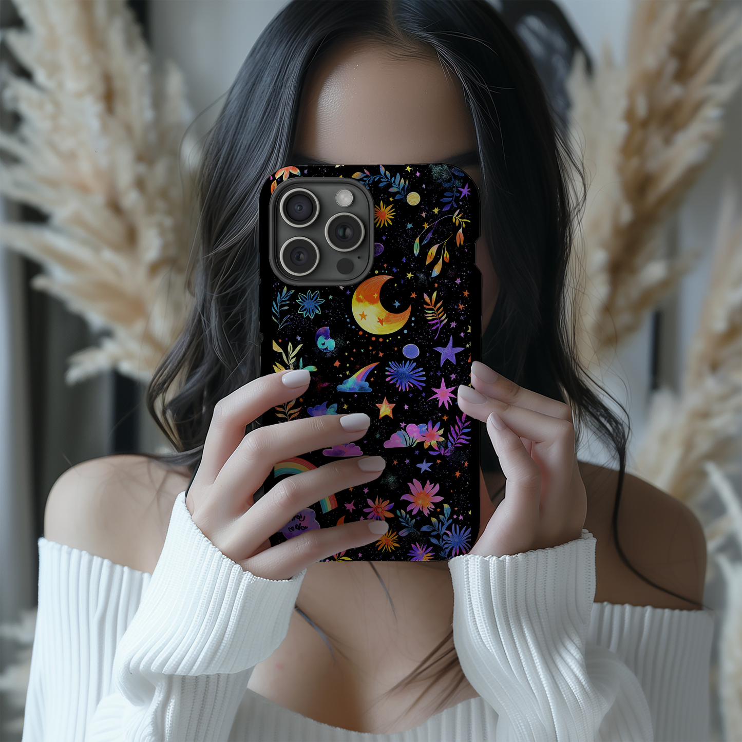 Dream Celestial Phone Case – Ethereal Night Skies with Everyday Protection