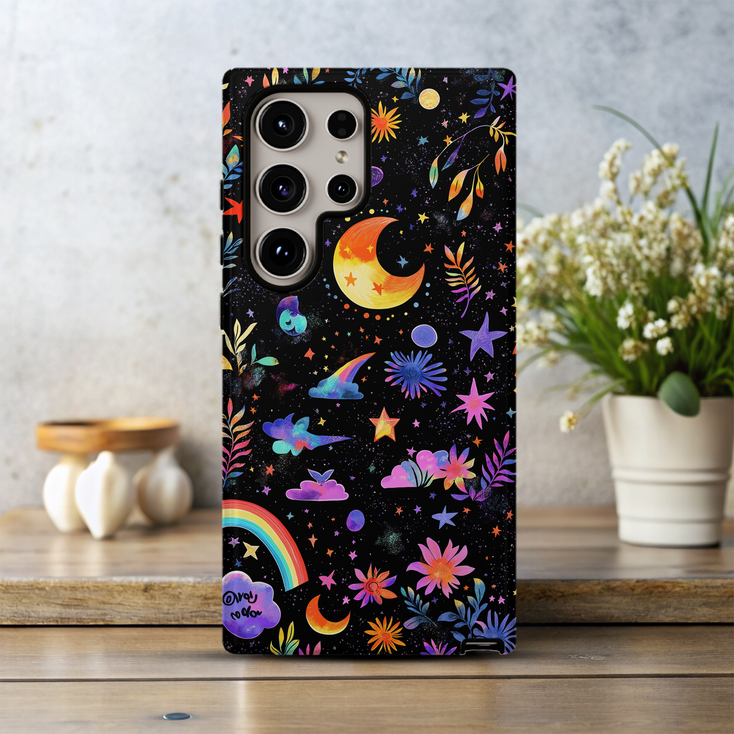 Dream Celestial Phone Case – Ethereal Night Skies with Everyday Protection