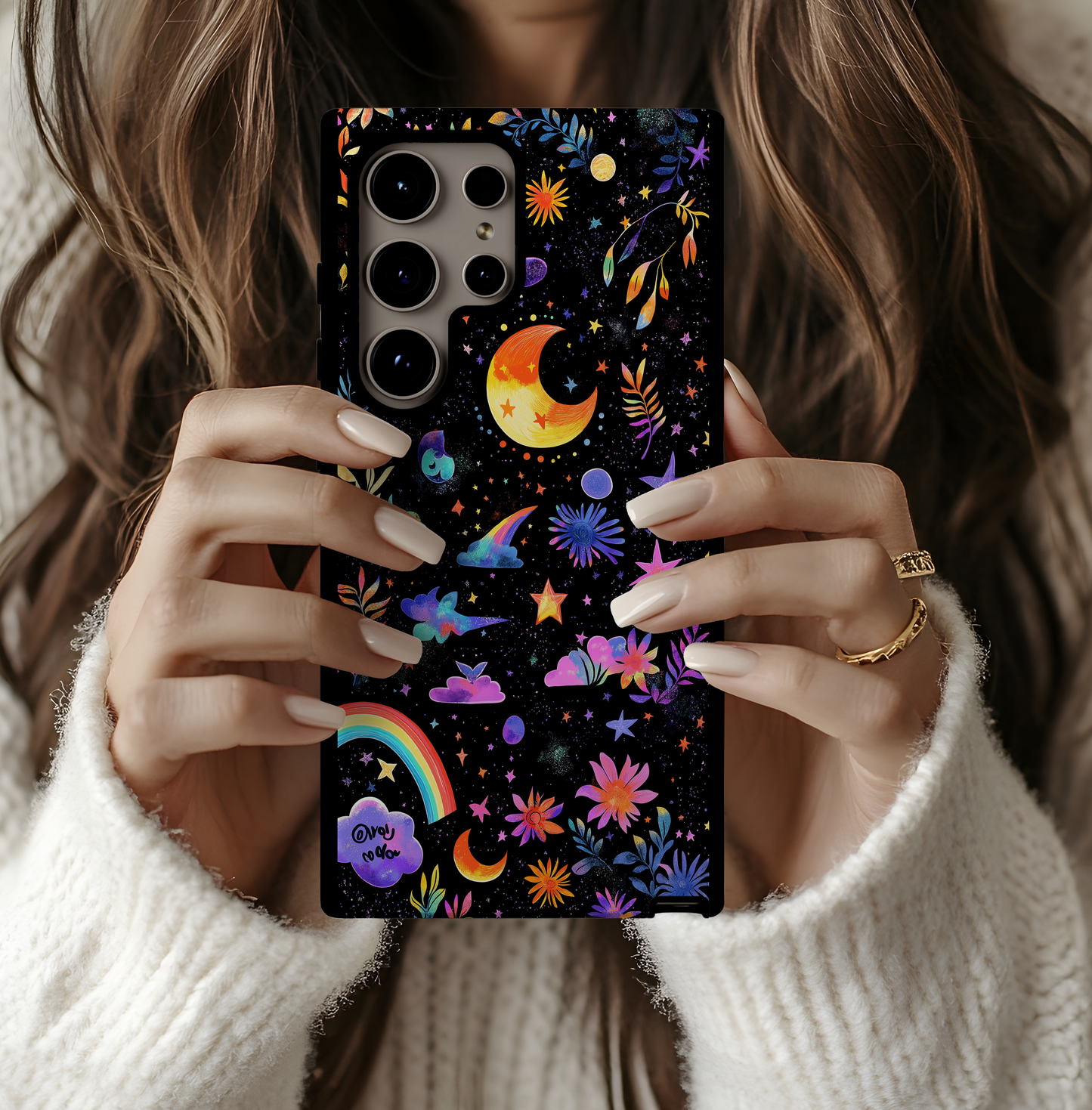 Dream Celestial Phone Case – Ethereal Night Skies with Everyday Protection