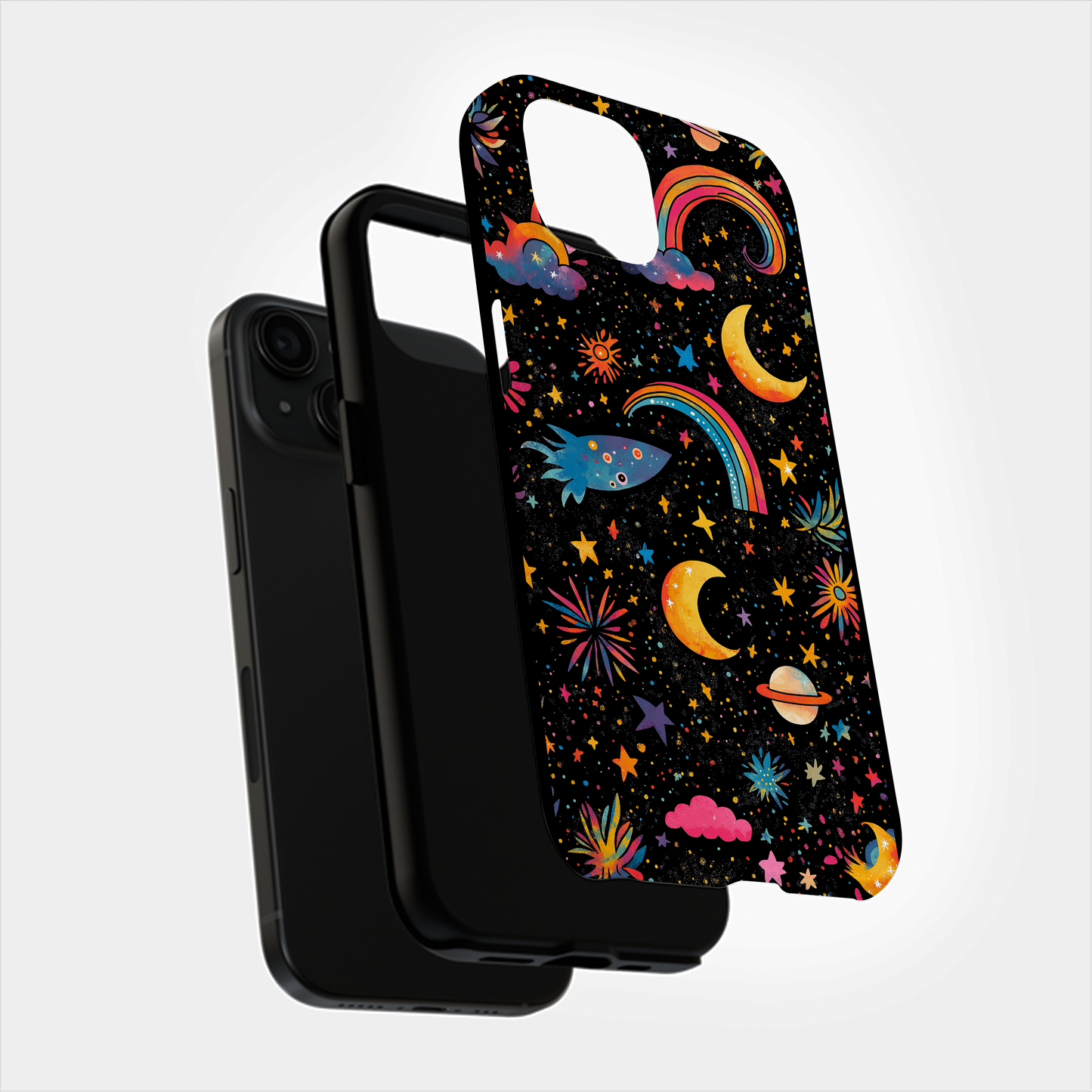 Dream Celestial Phone Case – Ethereal Night Skies with Everyday Protection