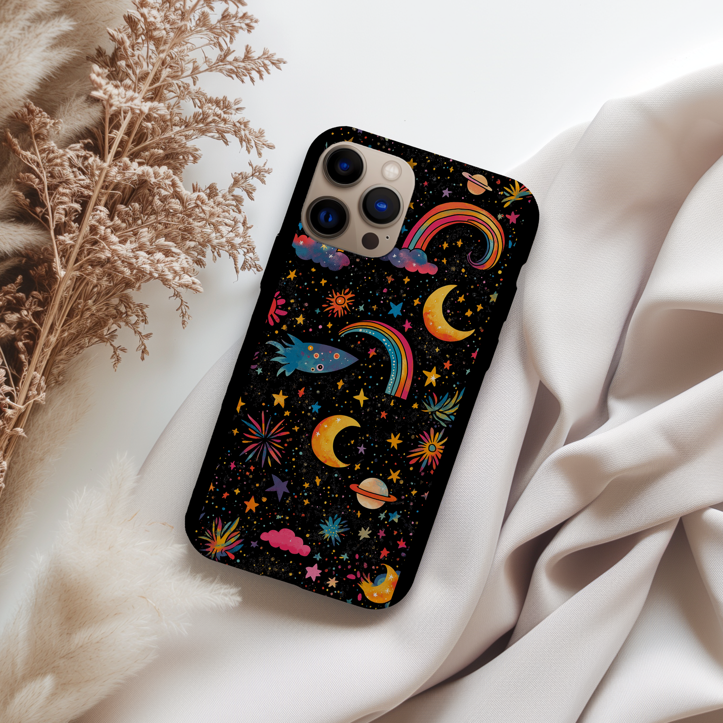 Dream Celestial Phone Case – Ethereal Night Skies with Everyday Protection