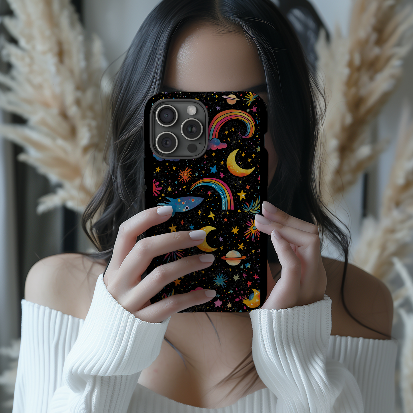 Dream Celestial Phone Case – Ethereal Night Skies with Everyday Protection