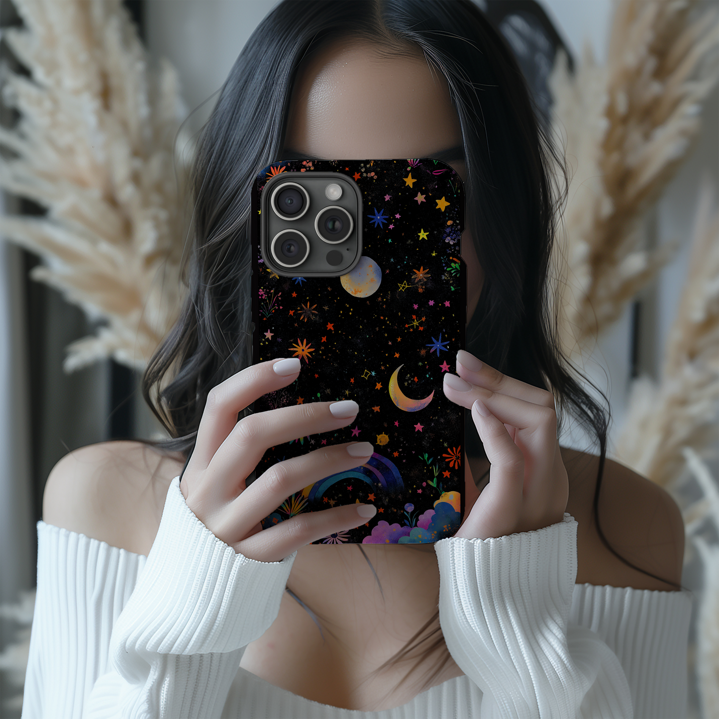 Dream Celestial Phone Case – Ethereal Night Skies with Everyday Protection
