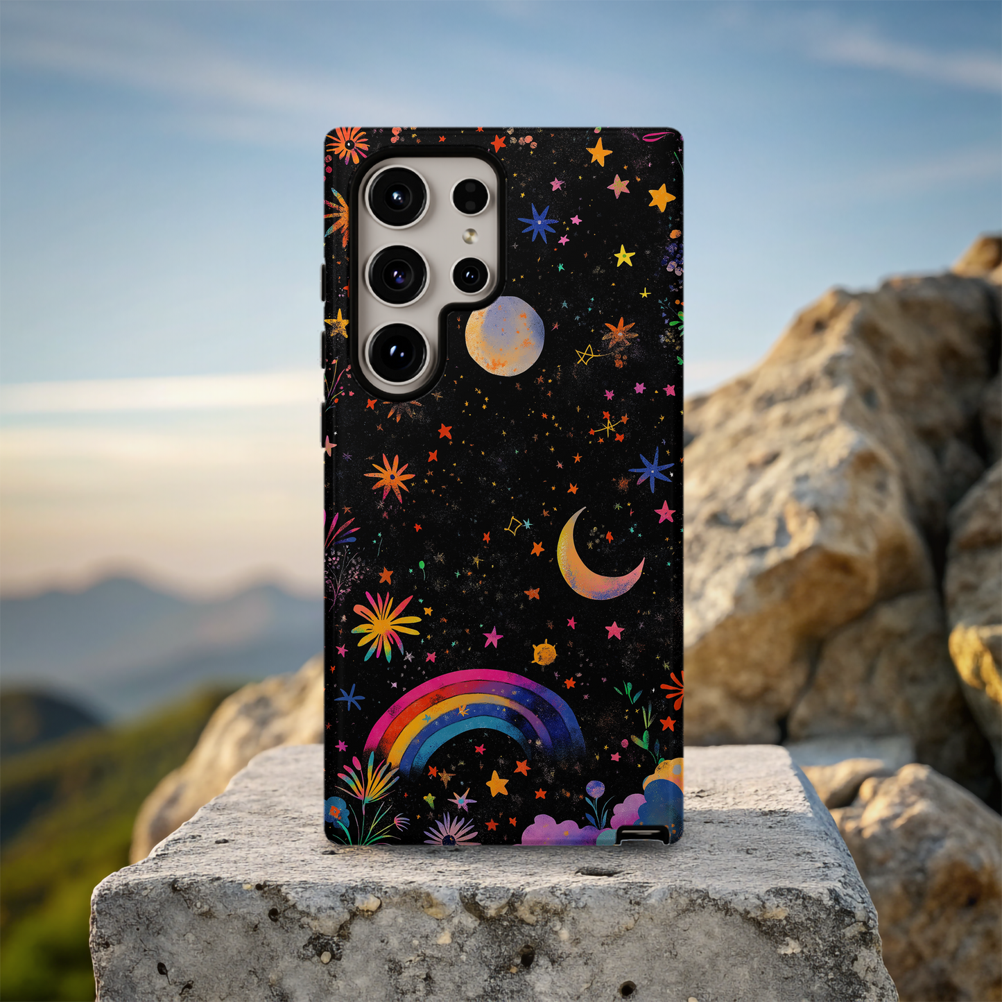 Dream Celestial Phone Case – Ethereal Night Skies with Everyday Protection