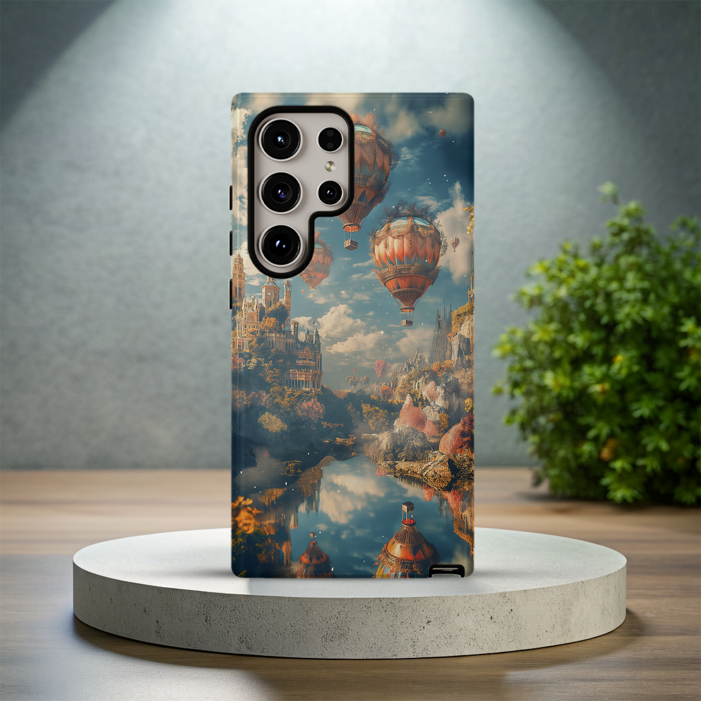 Whimsical Hot Air Balloons Phone Case – Soaring Dreams with Everyday Protection
