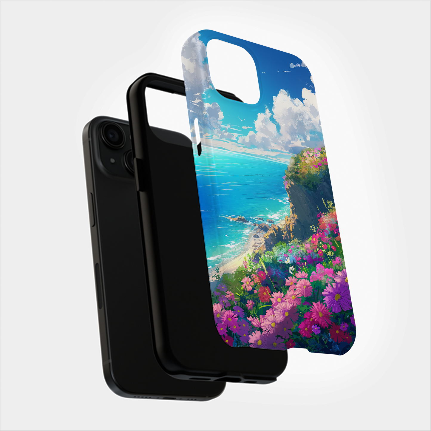 Tropical Beach Phone Case – Paradise Vibes with Everyday Protection