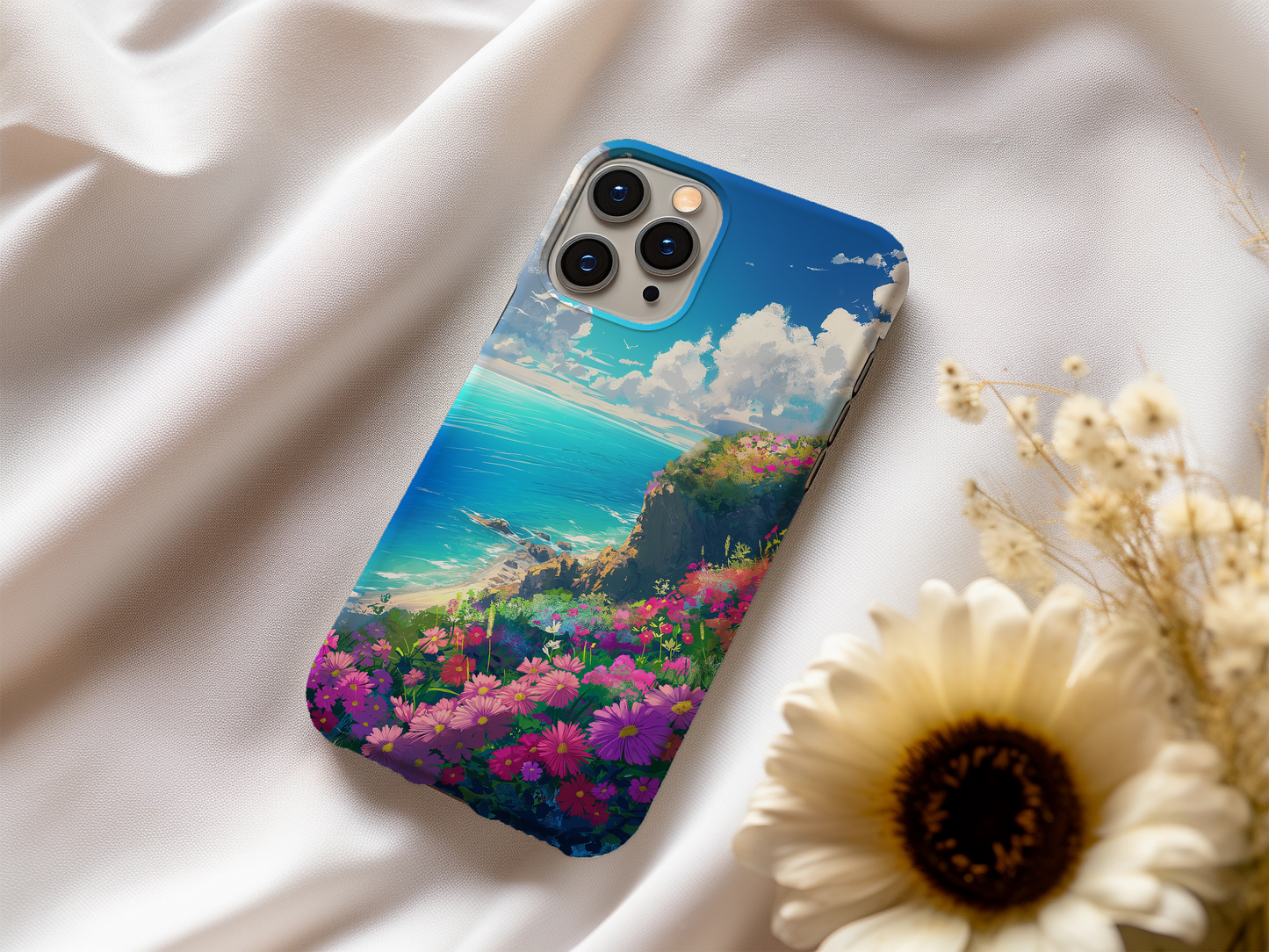 Tropical Beach Phone Case – Paradise Vibes with Everyday Protection