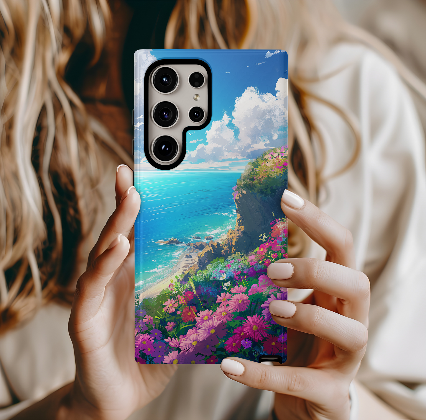 Tropical Beach Phone Case – Paradise Vibes with Everyday Protection