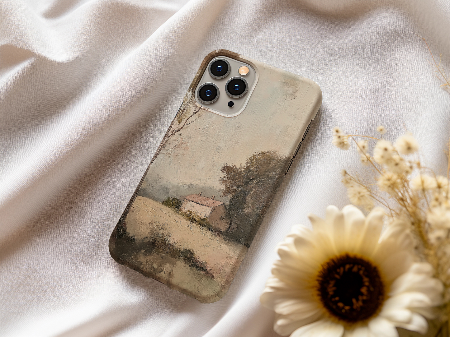 Vintage Farmhouse Phone Case – Rustic Charm with Everyday Protection