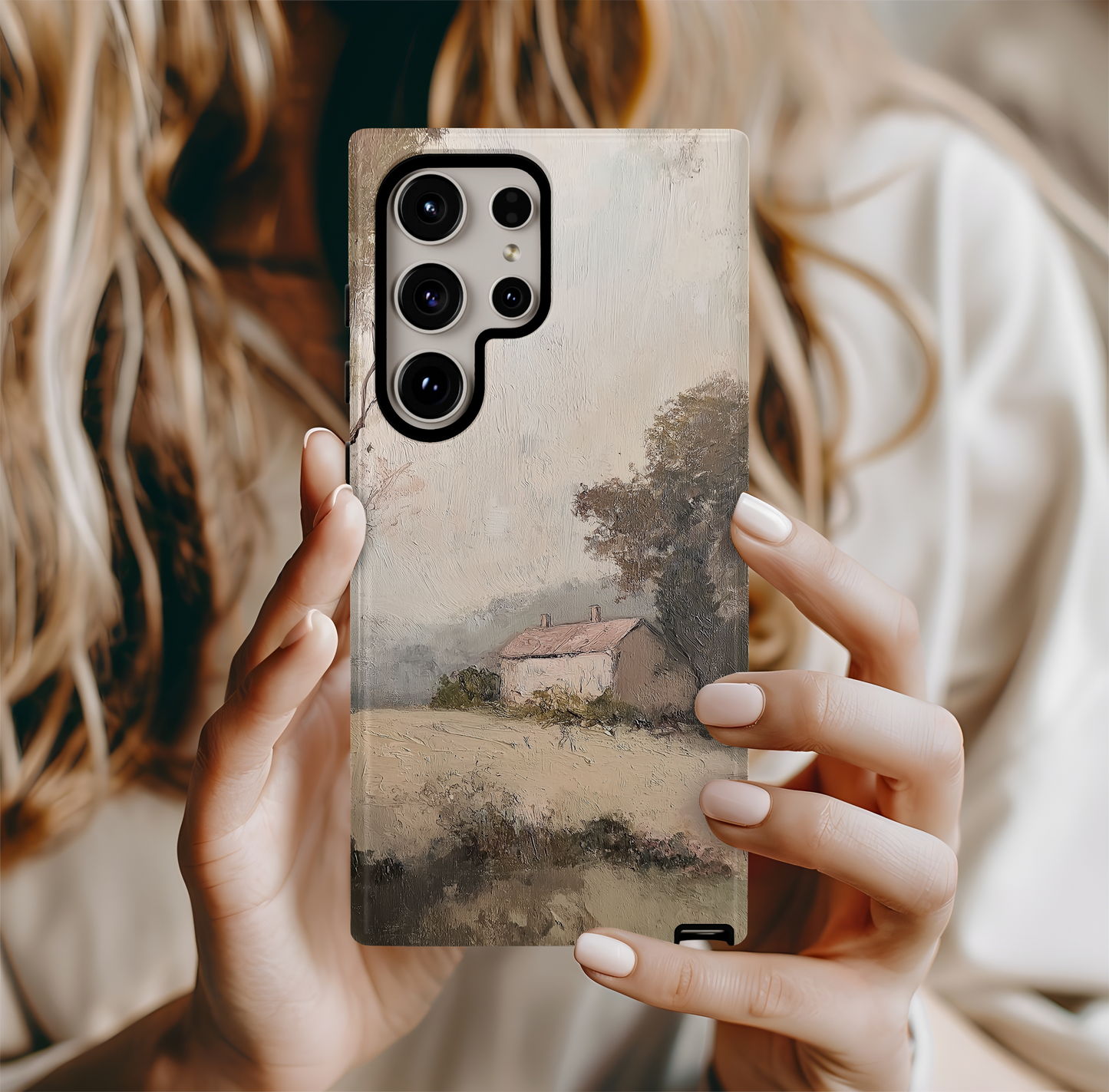Vintage Farmhouse Phone Case – Rustic Charm with Everyday Protection