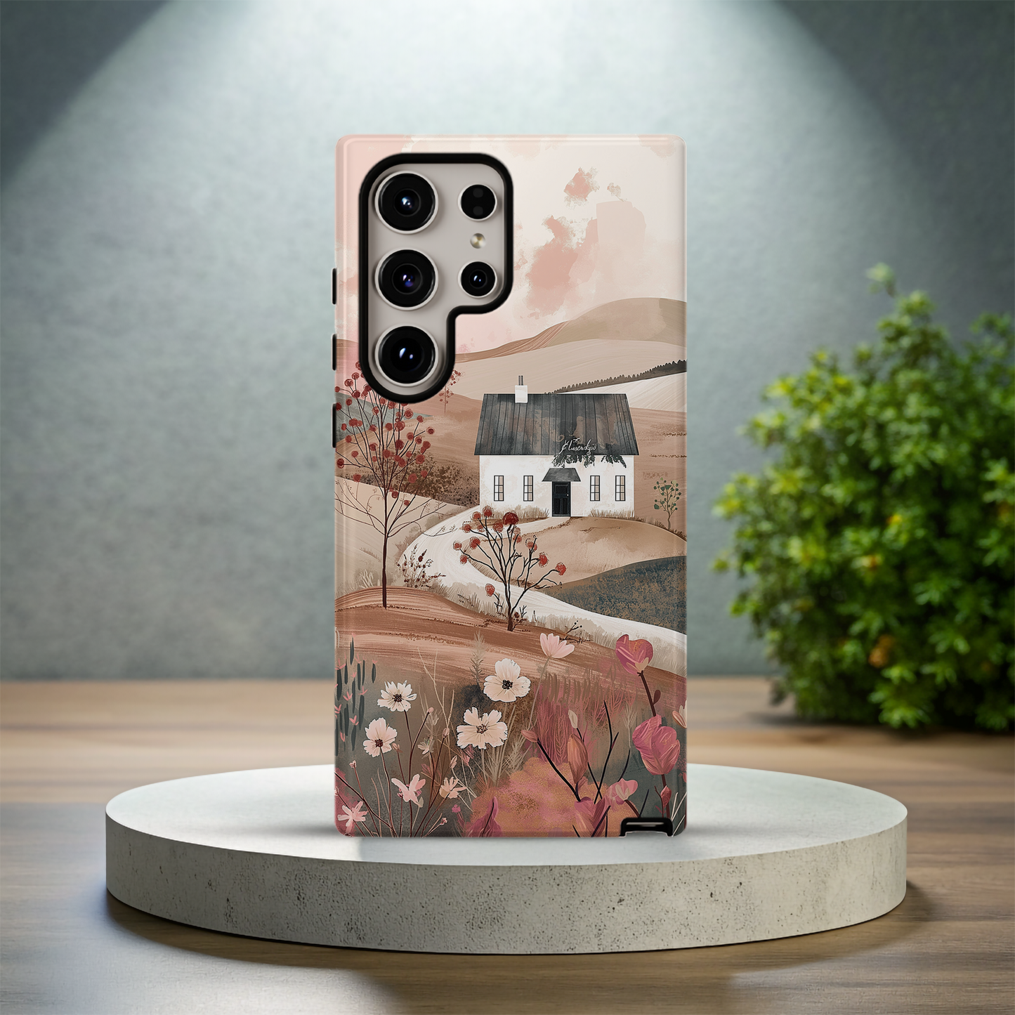 Vintage Cottage Phone Case – Cozy Charm with Everyday Protection