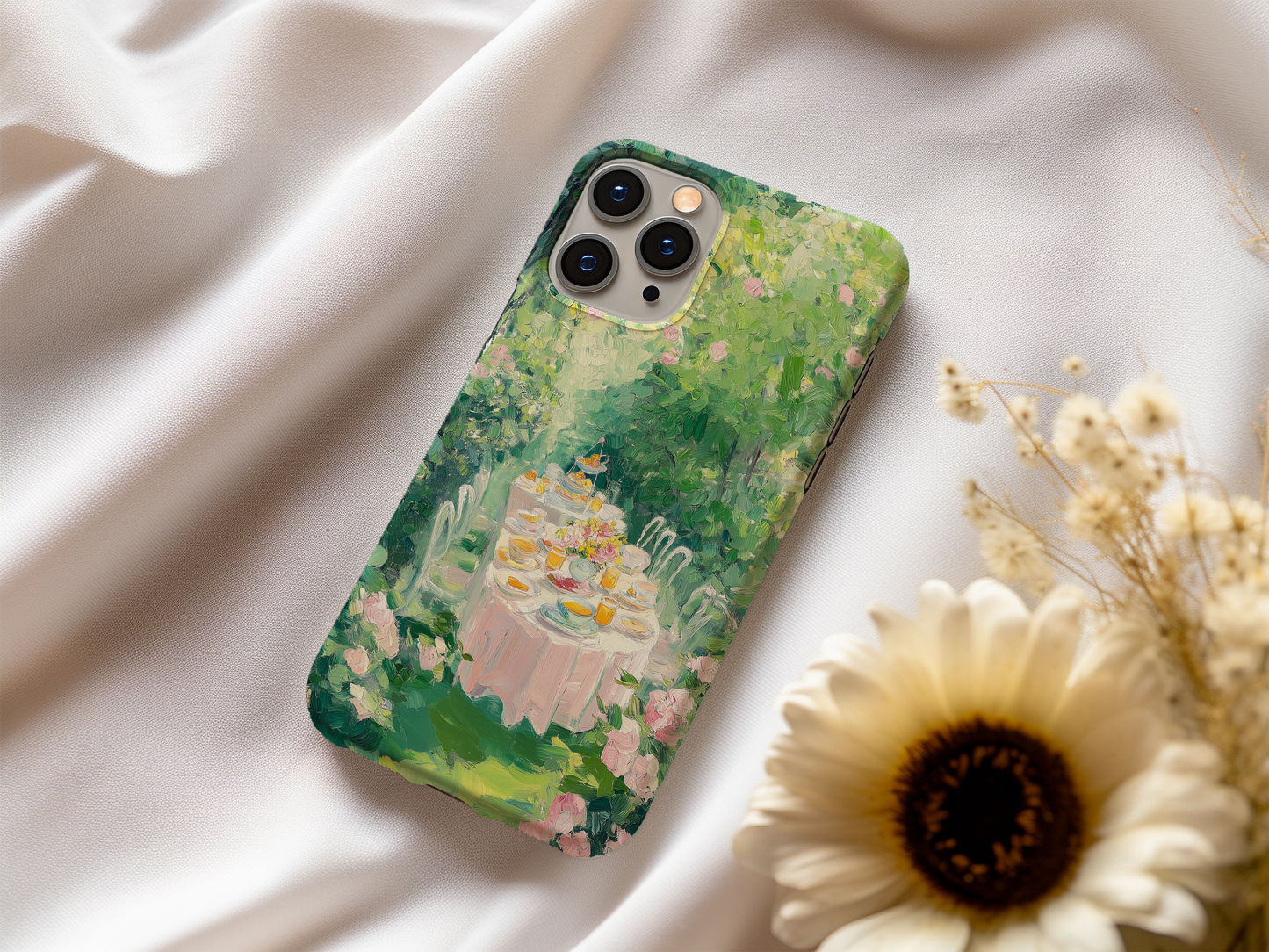 French Garden Phone Case – Timeless Elegance with Everyday Protection