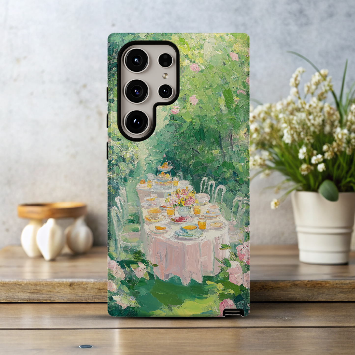 French Garden Phone Case – Timeless Elegance with Everyday Protection