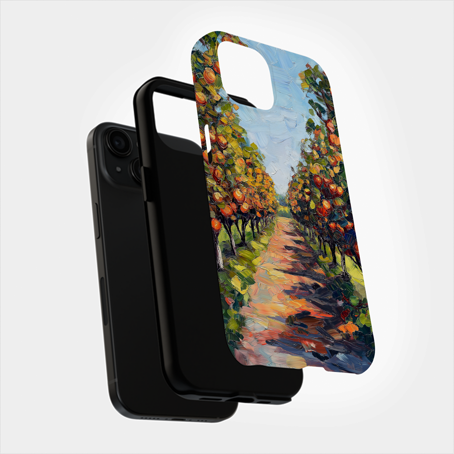 Vintage Fruit Orchard Phone Case – Rustic Charm with Everyday Protection