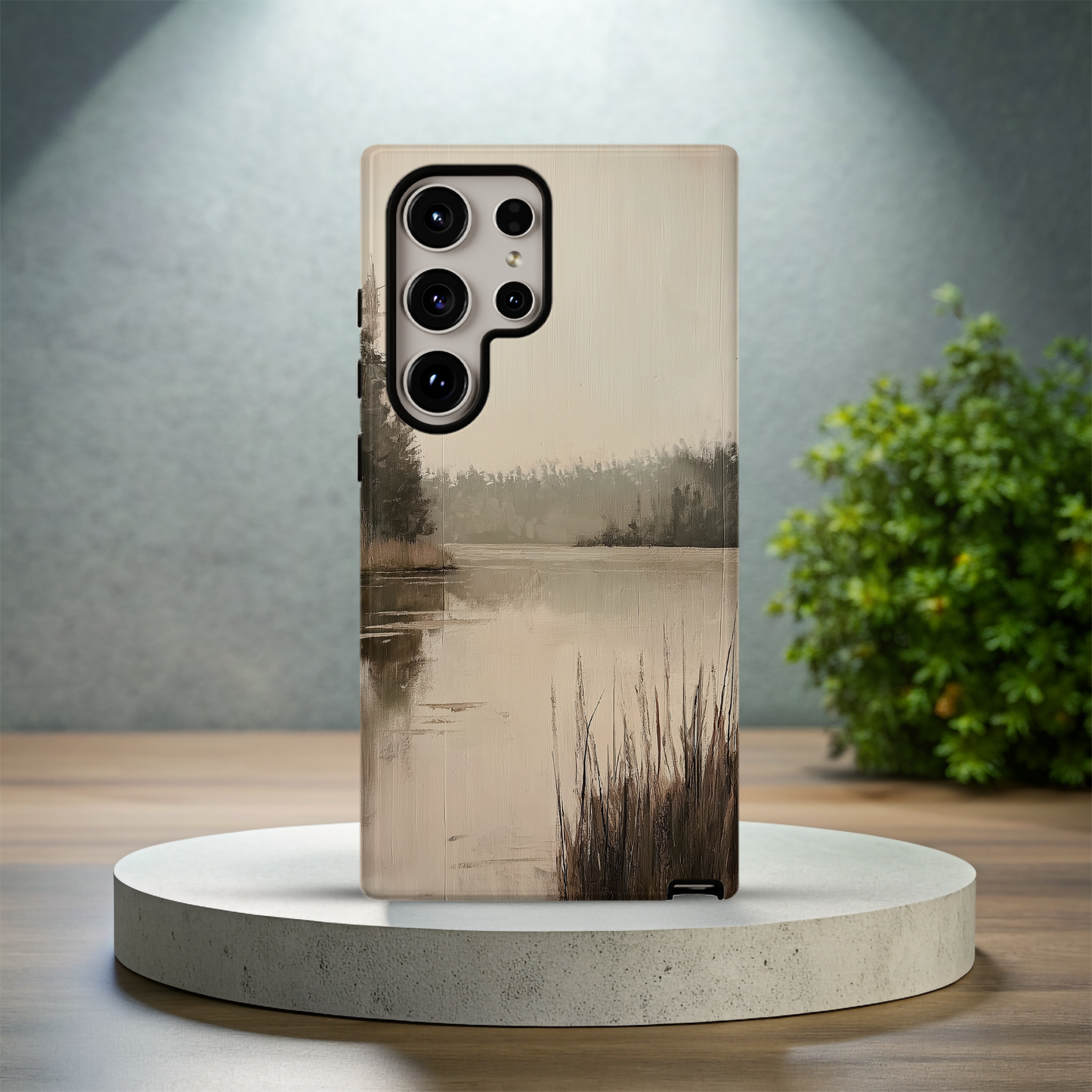 Vintage Lakeside Phone Case – Tranquil Beauty with Everyday Protection