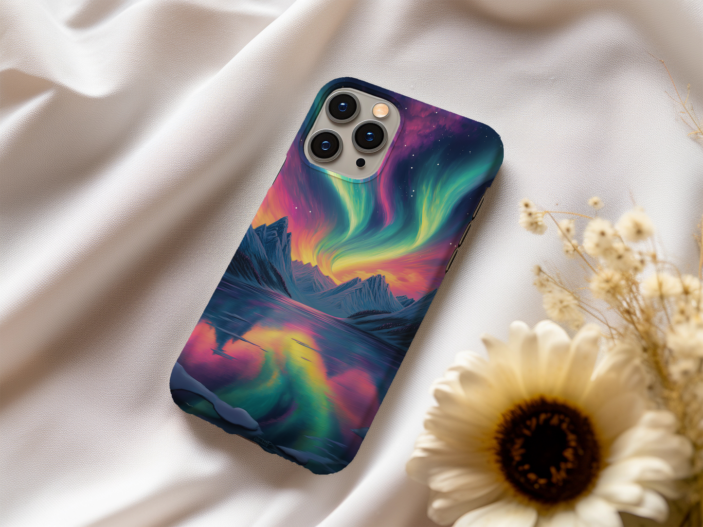 Northern Lights Aurora Phone Case – Celestial Wonder with Everyday Protection