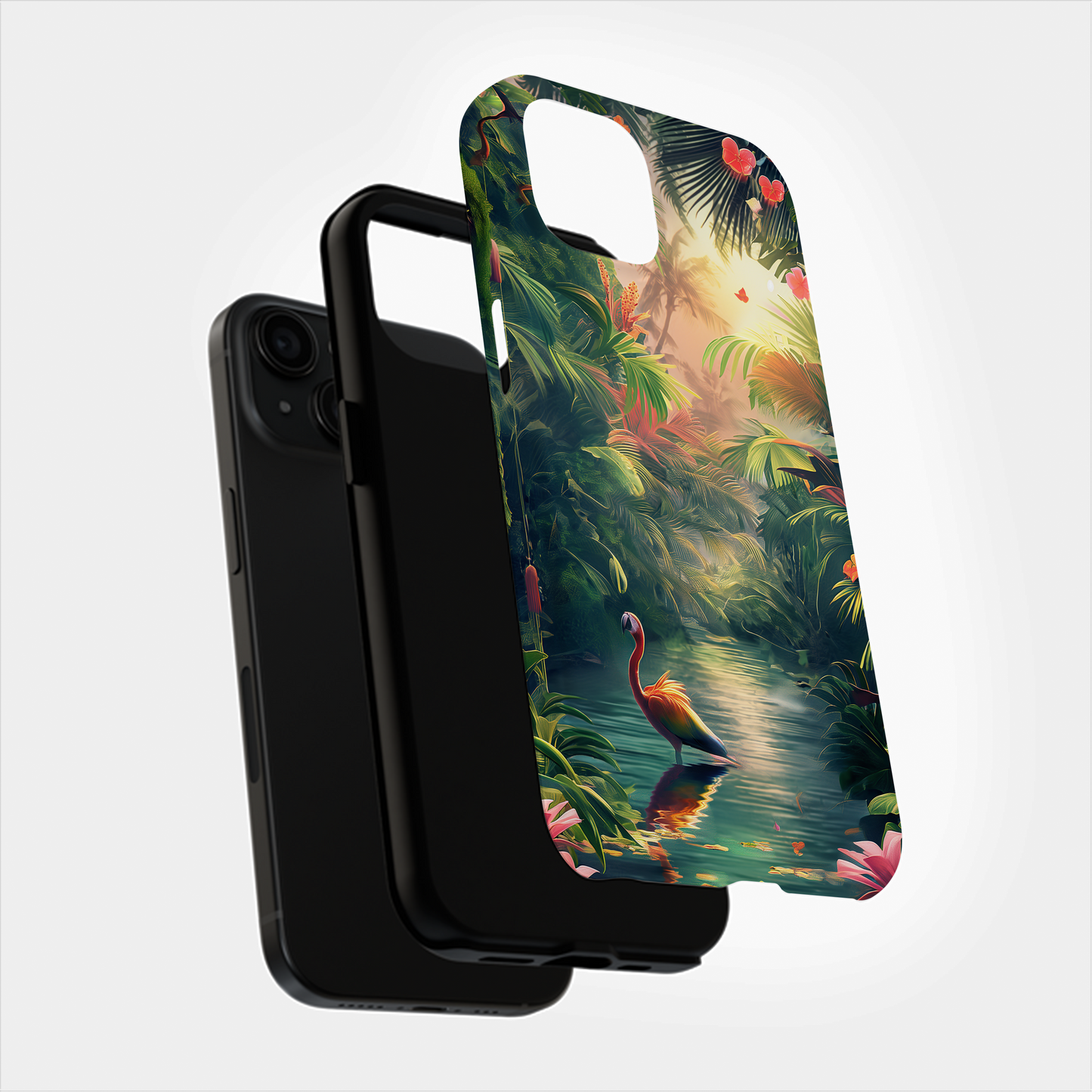 Tropical Paradise Phone Case – Escape to Island Bliss with Everyday Protection