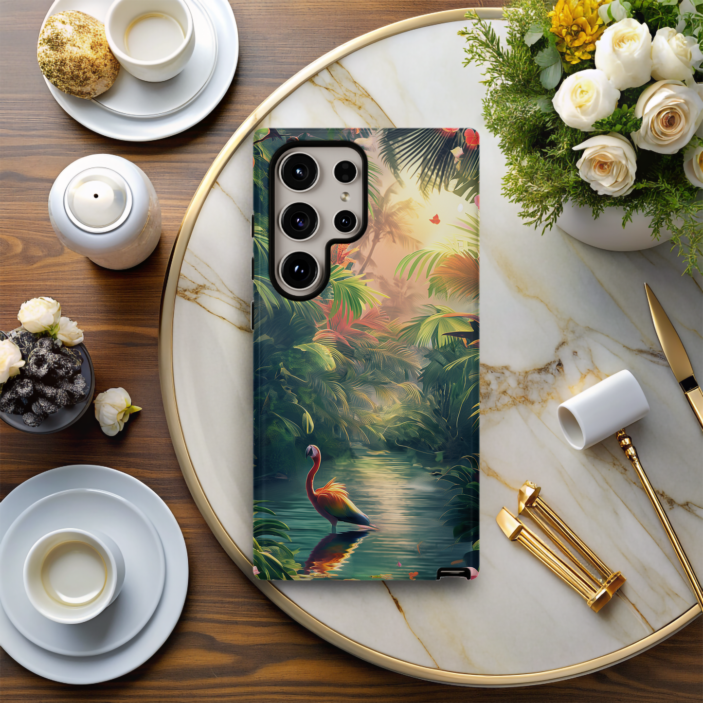 Tropical Paradise Phone Case – Escape to Island Bliss with Everyday Protection