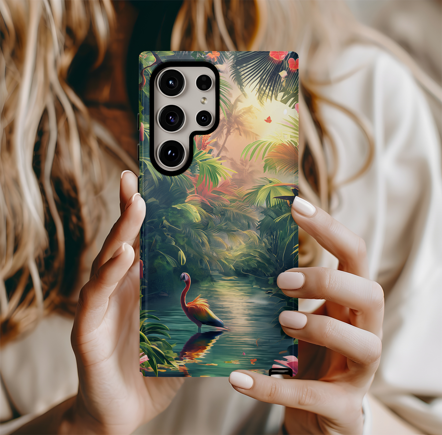 Tropical Paradise Phone Case – Escape to Island Bliss with Everyday Protection