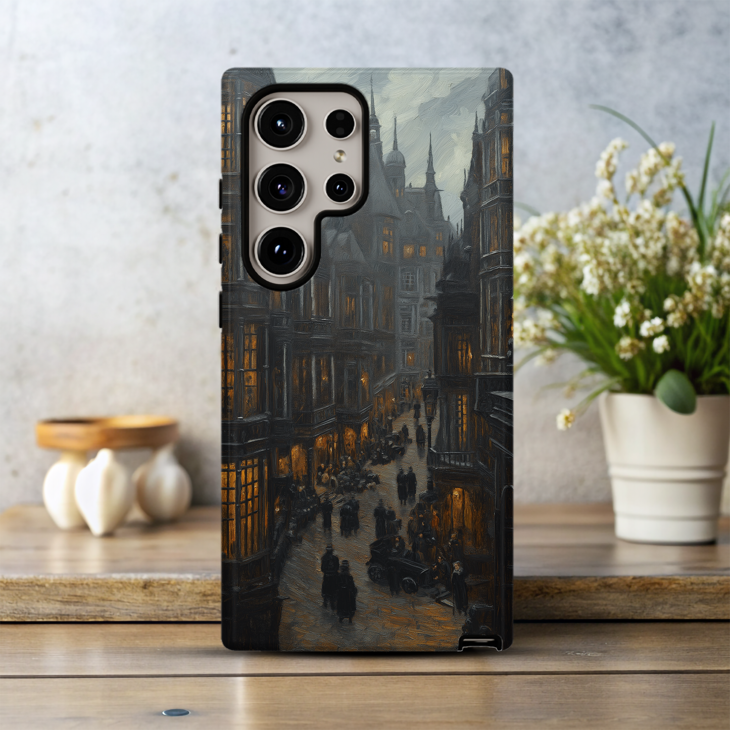 Victorian City Phone Case – Timeless Elegance with Everyday Protection