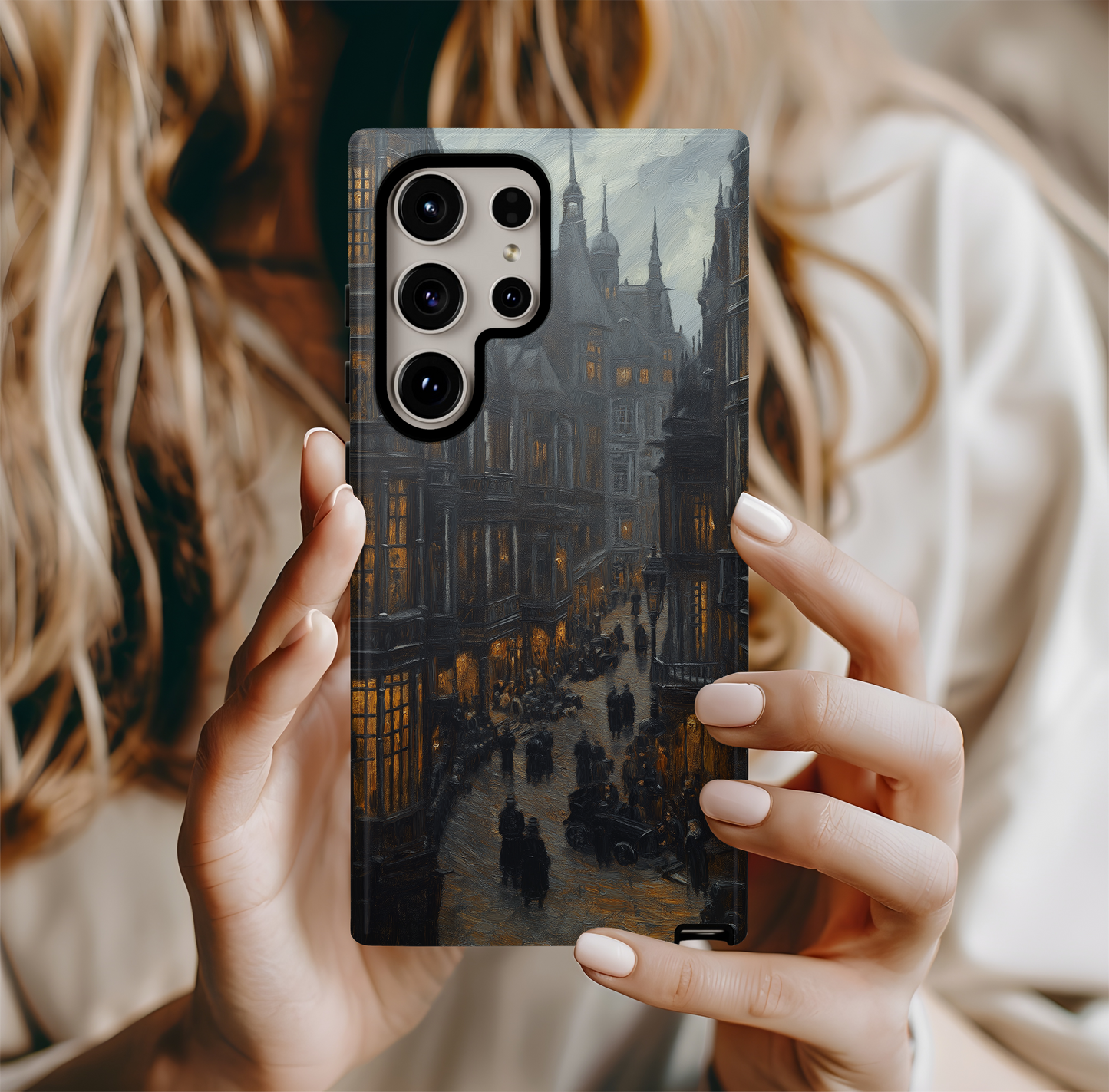 Victorian City Phone Case – Timeless Elegance with Everyday Protection